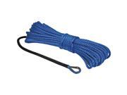 Extreme Max The Devil s Hair Synthetic ATV UTV Winch Rope Blue