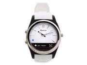 Martian Watches - Notifier Smartwatch for Select Android and Apple® iOS Cell Phones - White