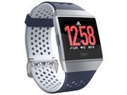 Fitbit Ionic adidas Edition Smartwatch with Heart Rate Monitor - Ink Blue/Ice Grey