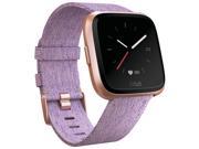 Fitbit Versa Smartwatch with Heart Rate Monitor - Lavender Woven