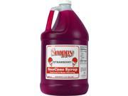 Strawberry Snappy Snow Cone Syrup 1 Gallon