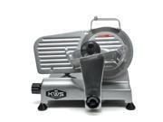 KWS Premium 200w Electric Meat Slicer 6 Stainless Blade Frozen Meat Cheese Food Slicer Low Noises