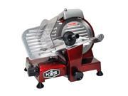 KWS Premium 200w Electric Meat Slicer 6 Red Stainless Steel Blade Frozen Meat Cheese Food Slicer Low Noises