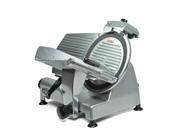KWS Premium Commercial 420w Electric Meat Slicer 12 Non sticky Teflon Blade Frozen Meat Cheese Food Slicer Low Noises