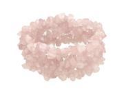 Falari Natural Gemstone Beads Bracelet Rose Quartz
