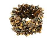 Falari Natural Gemstone Beads Bracelet Tiger Eye