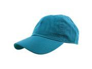 Falari Baseball Cap Hat 100% Cotton Adjustable Size Turquoise
