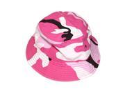 Falari Men Women Unisex Cotton Bucket Hat Large X Large Pink Camo