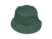 Falari Men Women Unisex Cotton Bucket Hat Small Medium Dark Green