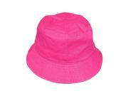 Falari Men Women Unisex Cotton Bucket Hat Large X Large Hot Pink