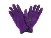 Falari Women s Glove Polyester Fleece For Cold Weather One Size Purple