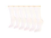 12 Pairs Women s Crew Socks Assorted Colors Size 9 11 White
