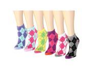 12 Pairs Women s Socks Assorted Colors Size 9 11 Argyle
