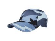 Falari Baseball Cap Hat 100% Cotton Adjustable Size Skyblue Camouflage