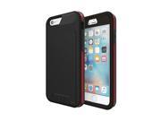 Incipio [Performance] Series Level 5 Carrying Case Holster for iPhone 6 iPhone 6S Black Red