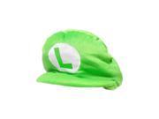 Mario Bro Plush Costume Green Luigi Hat Accessory