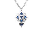 Kingdom Hearts Blue Series Necklace Heartless Hearts
