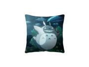 Totoro Magic Umbrella Totoro 15 inch Decorative Pillow