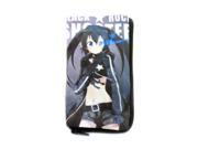 Black Rock Shooter Zipper Coin and Mobile Wallet