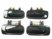 92 96 Toyota Camry Outside Door Handle Set 4 GREEN 6M1 DH62 92 93 94 95 96