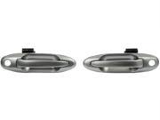 00 07 Toyota Tundra Sequoia Outside Door Handle Front Pair Silver Sky Metallic 1D6 DS258 00 01 02 03 04 05 06 07