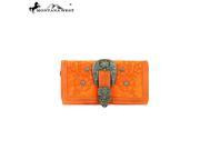 MW302 W002 Montana West Buckle Collection Wallet Coral