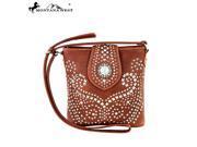 MW353 8287 Montana West Bling Bling Collection Crossbody Brown