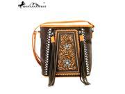 MW371 8287 Montana West Embroidered Collection Crossbody Coffee