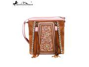 MW371 8287 Montana West Embroidered Collection Crossbody Brown