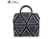 MW308 8083 Montana West Bling Bling Tote Satchel Collection Black