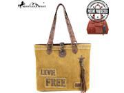 MW375G 8317 Montana West Fringe Collection Concealed Handgun Tote Brown
