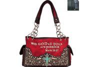 CHF 1133 Concealed Carry Bible Verse Western Handbag