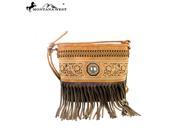 MW352 8287 Montana West Fringe Collection Crossbody Bag Brown