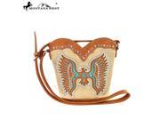 MW318 8099 Montana West Bling Bling Collection Crossbody Bag Tan