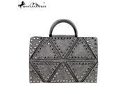 MW308 8082 Montana West Bling Bling Tote Satchel Collection Grey