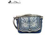 MW337 8360 Montana West Concho Collection Crossbody Bag Navy