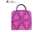 MW308 8083 Montana West Bling Bling Tote Satchel Collection Hot Pink