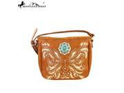 MW314 8287 Montana West Concho Collection Crossbody Bag Brown