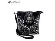 MW323 8287 Montana West Bling Bling Collection Crossbody Black