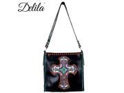 CLT 631C Delila 100% Genuine Leather Hand Embroidered Collection Black