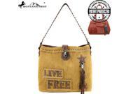 MW375G 916 Montana West Fringe Collection Concealed Handgun Hobo Brown