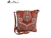 MW323 8287 Montana West Bling Bling Collection Crossbody Brown