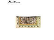 MW337 W002 Montana West Embroidered Collection Wallet Brown
