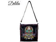 CLT 631S Delila 100% Genuine Leather Hand Embroidered Collection Black