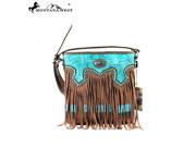 MW335 8287 Montana West Fringe Collection Crossbody Bag Brown