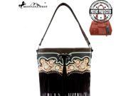 MW342G 916 Montana West Fringe Collection Concealed Handgun Collection Tote Coffee