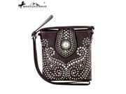 MW353 8287 Montana West Bling Bling Collection Crossbody Coffee