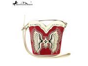 MW318 8099 Montana West Bling Bling Collection Crossbody Bag Red