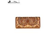 Montana West Bling Bling Collection Wallet Brown