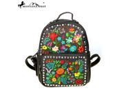Montana West Embroidered Collection Backpack Coffee